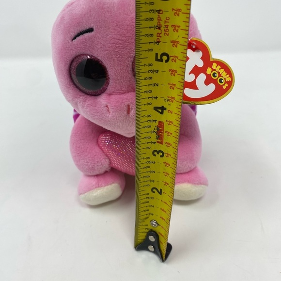 Pink TY Beanie Boo Torte Turtle Plush - Picture 5 of 6